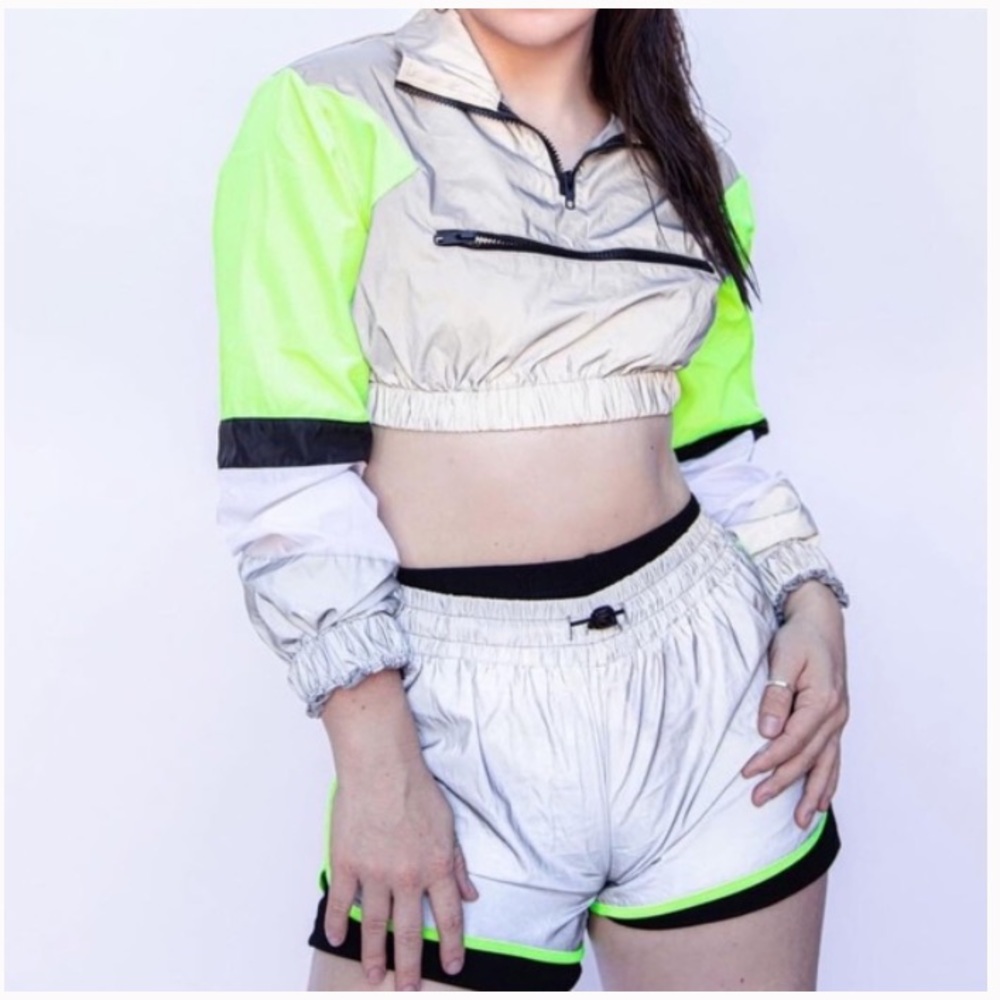 Neon & Grey Reflective Set